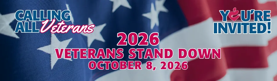 Veterans Stand Down 2026 Banner
