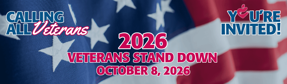 Veterans Stand Down 2026 Banner