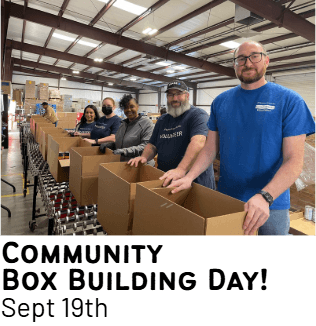 Community Box Building Day! September 19th